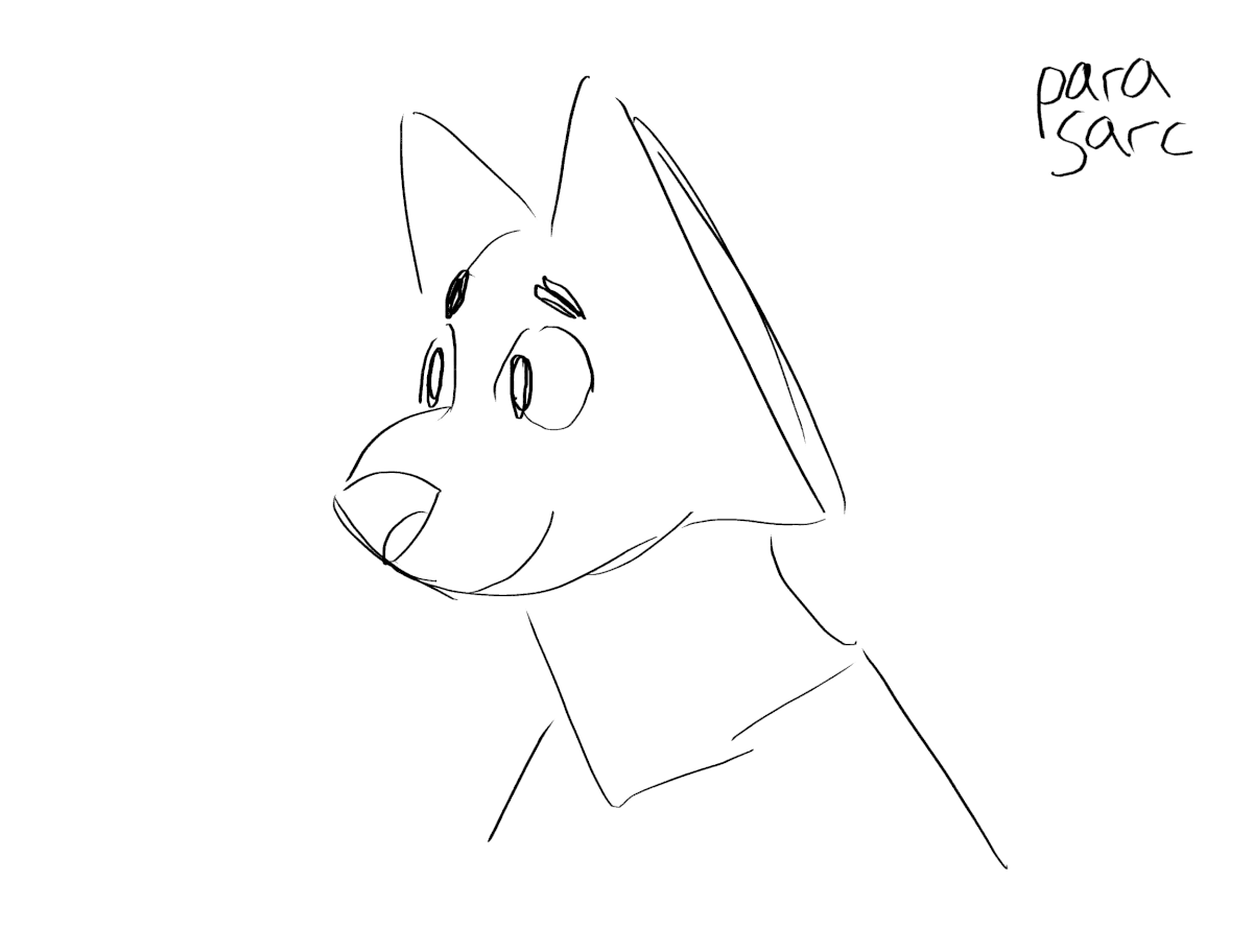 Animation - Wolf smile