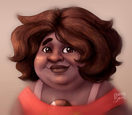 Digital Painting - Smoky Quartz