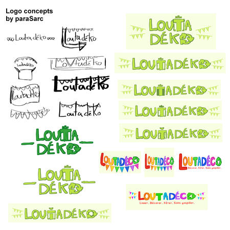 Logo Concept - Concept Sketches (with input from client)