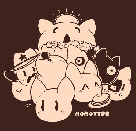 Fan Illustration - Momotype