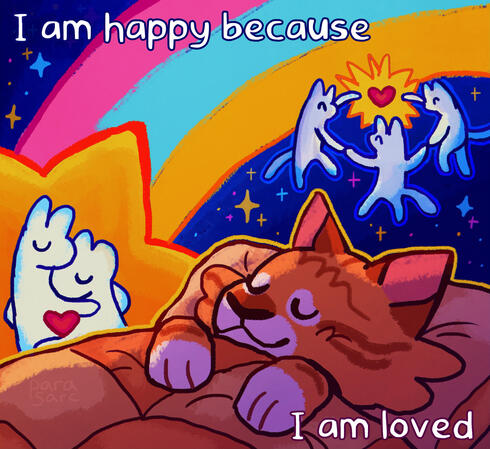 Happy - Digital Illustration