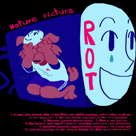 Original Fictional Album Cover Art - ROT