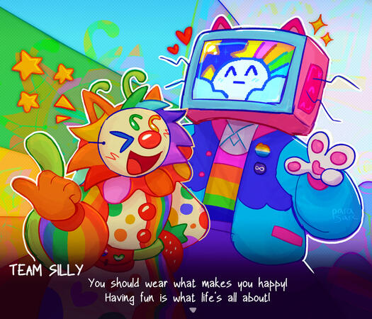 Digital Illustration - Team Silly